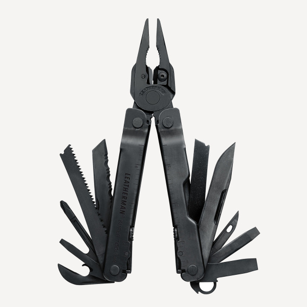 Мультитул Super Tool 300, 19 инструментов, 11,5 см (black; чехол нейлон)